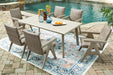 Cliff Trails Outdoor Dining Package - Bargain Furniture (Detroit, MI)