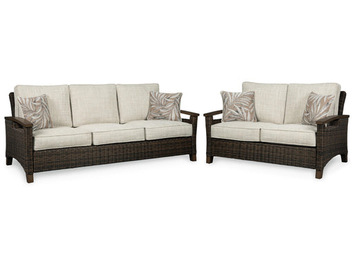 Paradise Trail Outdoor Seating Set - Bargain Furniture (Detroit, MI)