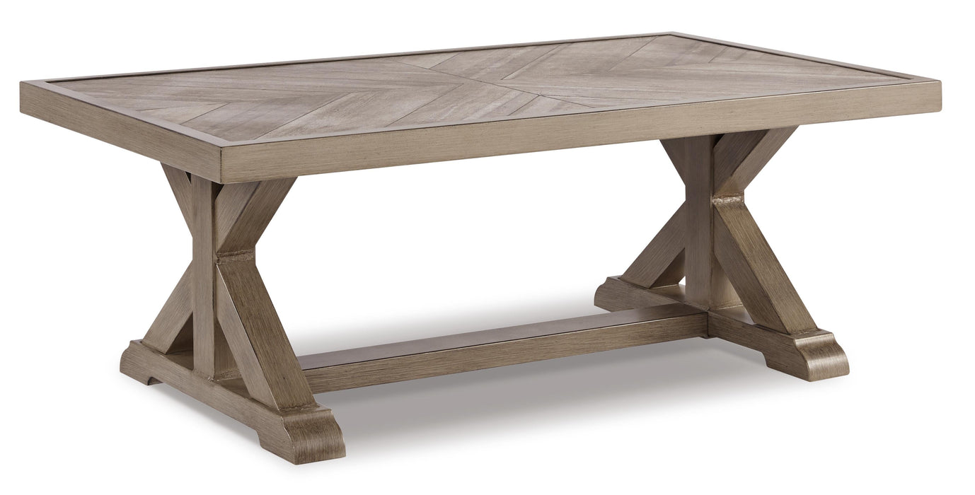 Beachcroft Outdoor Seating Set - Bargain Furniture (Detroit, MI)