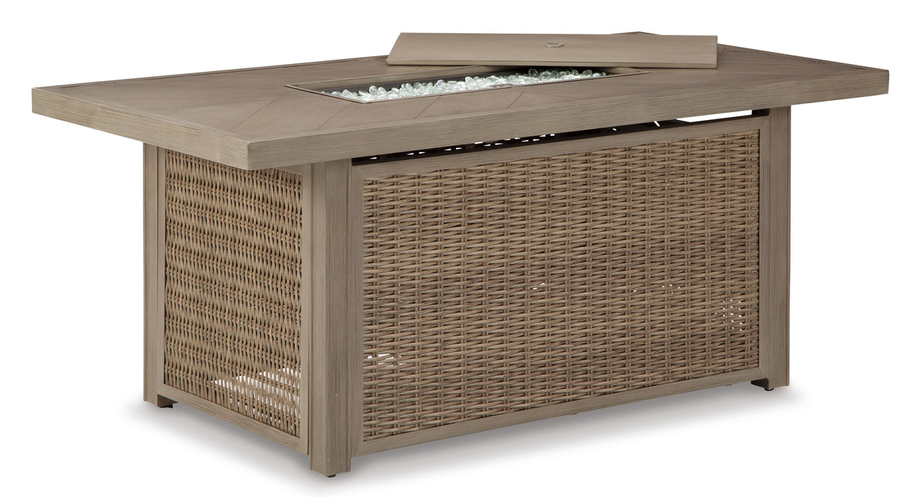 Beachcroft Outdoor Seating Set - Bargain Furniture (Detroit, MI)