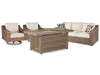 Beachcroft Outdoor Seating Set - Bargain Furniture (Detroit, MI)