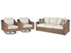 Beachcroft Outdoor Seating Set - Bargain Furniture (Detroit, MI)