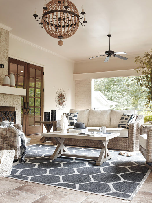 Beachcroft Outdoor Conversation Set - Bargain Furniture (Detroit, MI)
