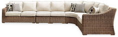 Beachcroft Outdoor Seating Set - Bargain Furniture (Detroit, MI)