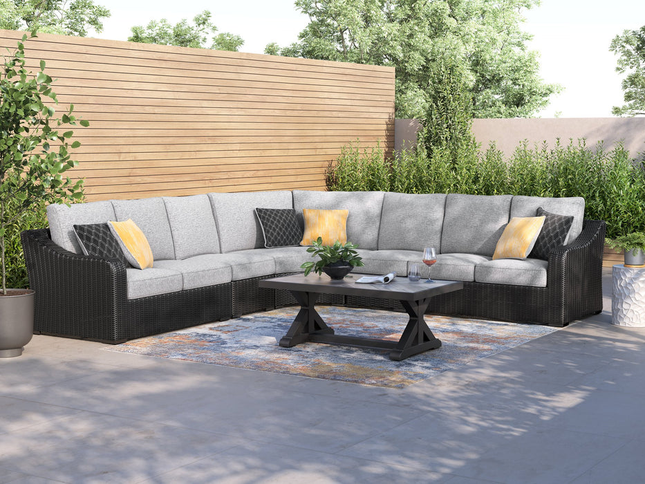 Beachcroft Outdoor Sectional - Bargain Furniture (Detroit, MI)