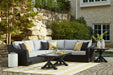 Beachcroft Outdoor Sectional - Bargain Furniture (Detroit, MI)