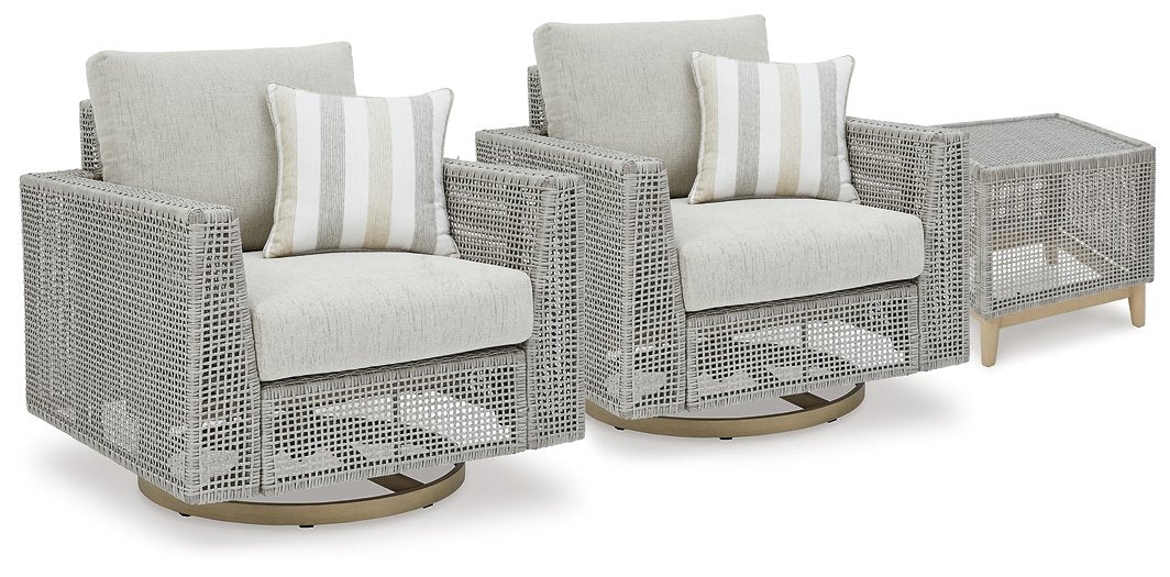 Seton Creek Outdoor Seating Set - Bargain Furniture (Detroit, MI)