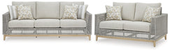 Seton Creek Outdoor Seating Set - Bargain Furniture (Detroit, MI)