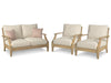 Clare View Outdoor Seating Set - Bargain Furniture (Detroit, MI)