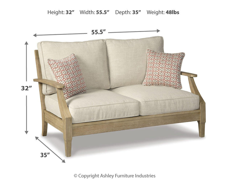 Clare View Outdoor Seating Set - Bargain Furniture (Detroit, MI)