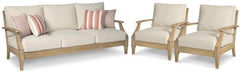 Clare View Outdoor Seating Set - Bargain Furniture (Detroit, MI)