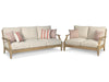 Clare View Outdoor Seating Set - Bargain Furniture (Detroit, MI)