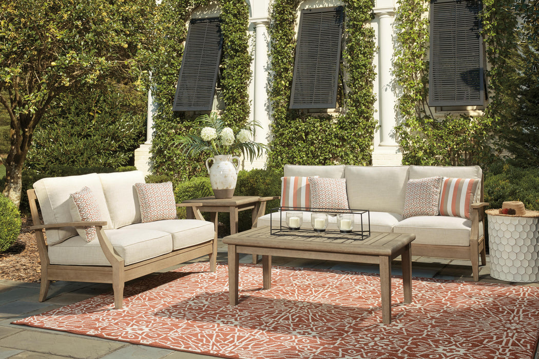 Clare View Outdoor Seating Set - Bargain Furniture (Detroit, MI)