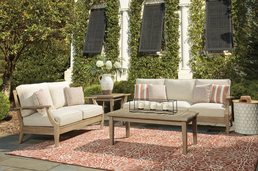 Clare View Outdoor Seating Set - Bargain Furniture (Detroit, MI)