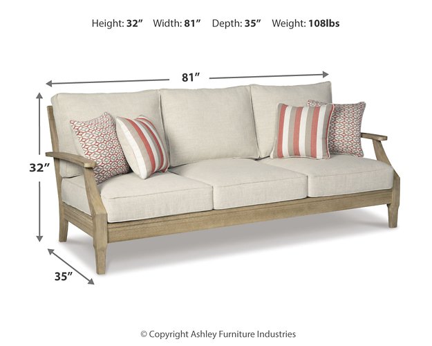 Clare View Outdoor Seating Set - Bargain Furniture (Detroit, MI)