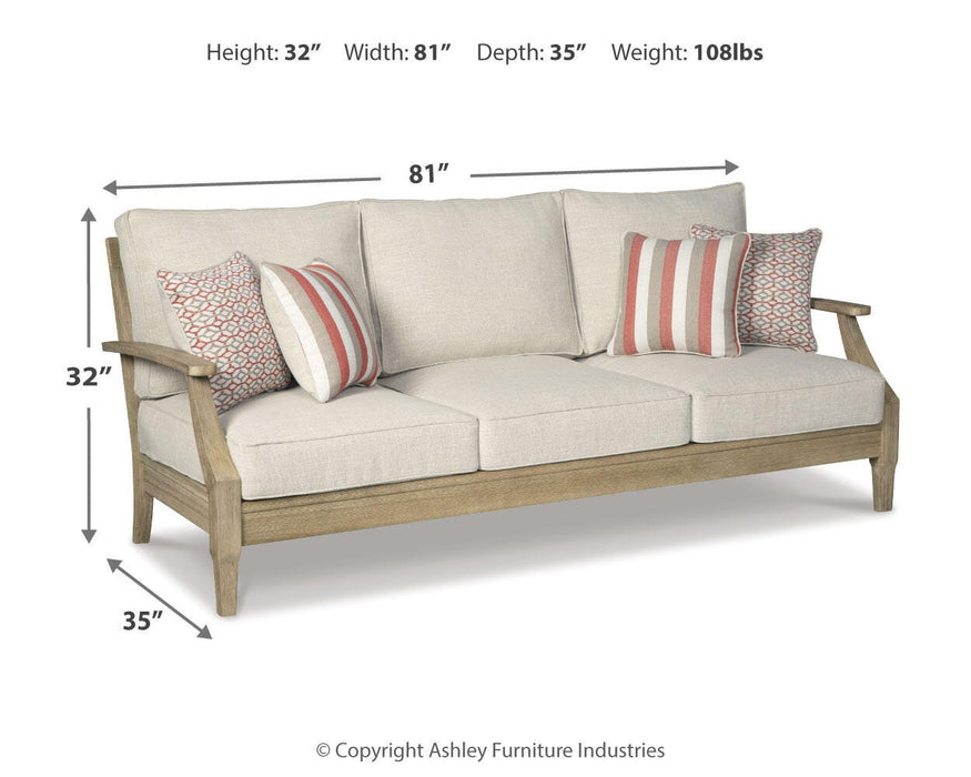 Clare View Outdoor Seating Set - Bargain Furniture (Detroit, MI)