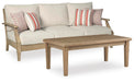 Clare View Outdoor Seating Set - Bargain Furniture (Detroit, MI)