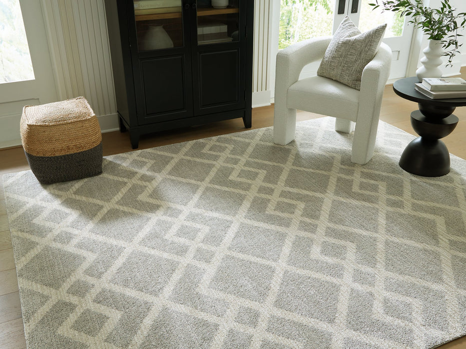 Unawick Large Rug - Bargain Furniture (Detroit, MI)