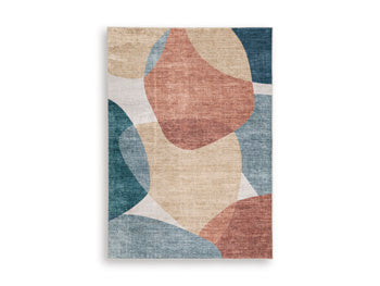 Chanleigh Washable 5' x 7' Area Rug - Bargain Furniture (Detroit, MI)