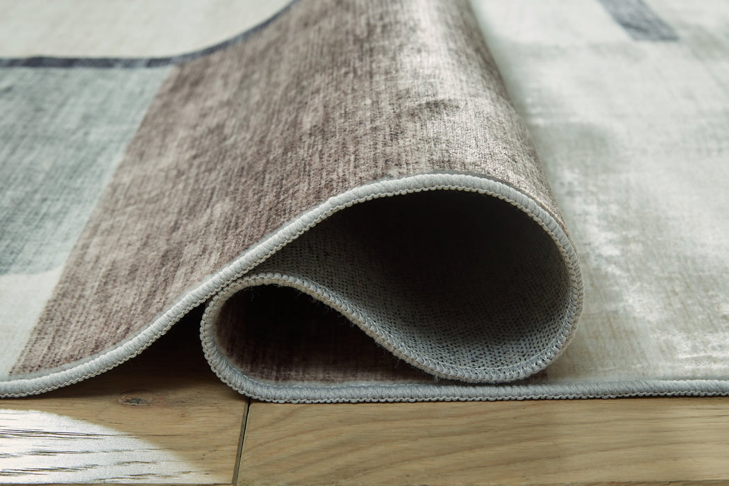 Larkport Washable Area Rug - Bargain Furniture (Detroit, MI)