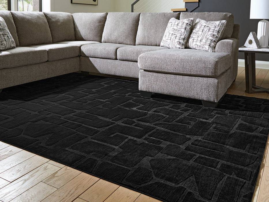 Gibbswell Washable Area Rug - Bargain Furniture (Detroit, MI)