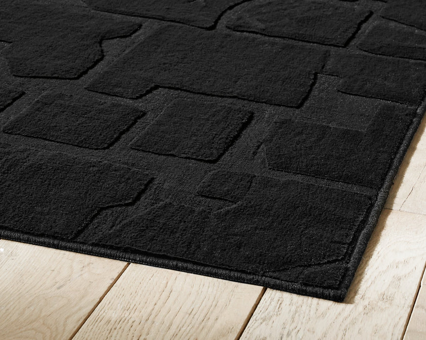 Gibbswell Washable Area Rug - Bargain Furniture (Detroit, MI)