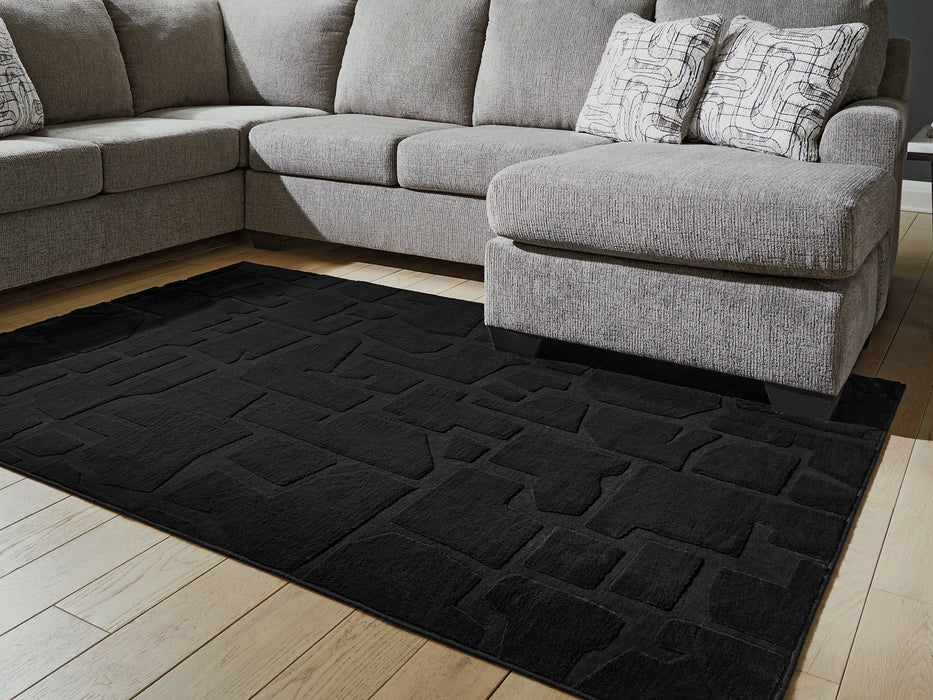 Gibbswell Washable Area Rug - Bargain Furniture (Detroit, MI)