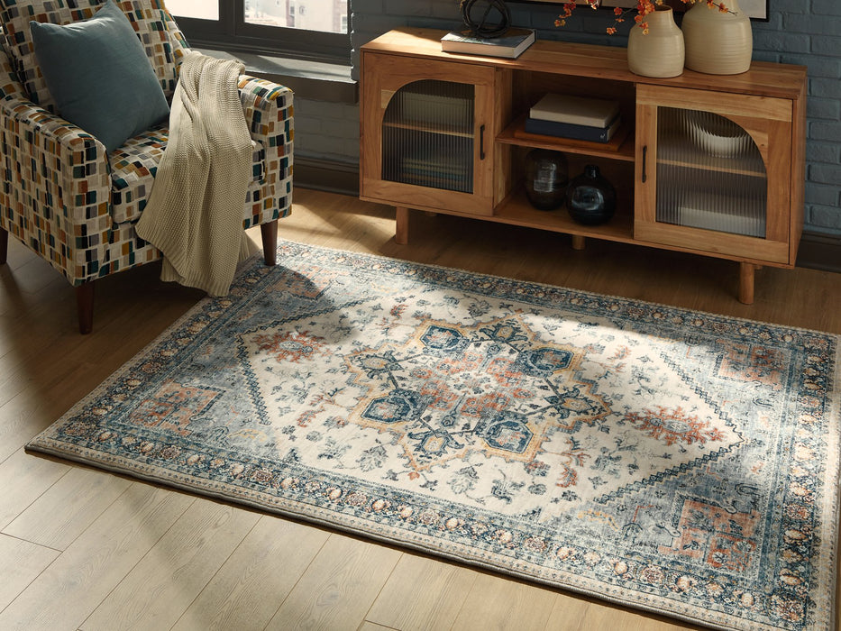 Wallney Area Rug - Bargain Furniture (Detroit, MI)