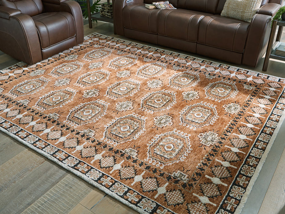 Qaabiz Area Rug - Bargain Furniture (Detroit, MI)