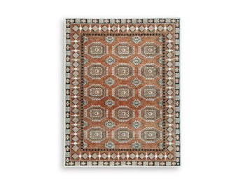 Qaabiz Area Rug - Bargain Furniture (Detroit, MI)