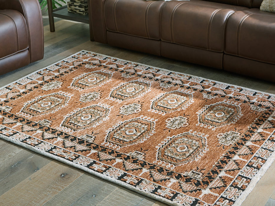 Qaabiz Area Rug - Bargain Furniture (Detroit, MI)