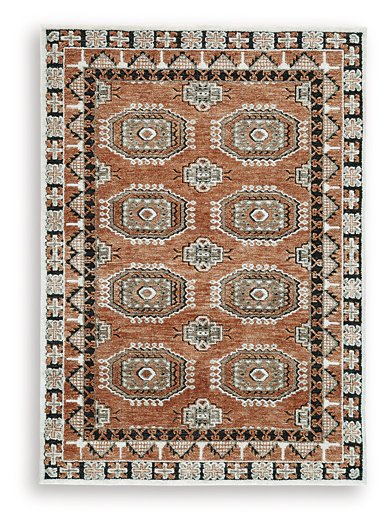 Qaabiz Area Rug - Bargain Furniture (Detroit, MI)