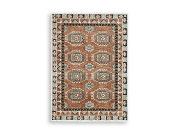 Qaabiz Area Rug - Bargain Furniture (Detroit, MI)