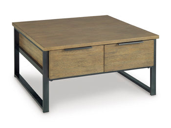 Montia Lift-Top Coffee Table - Bargain Furniture (Detroit, MI)