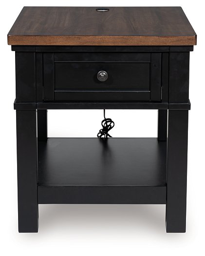 Wildenauer End Table - Bargain Furniture (Detroit, MI)