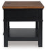 Wildenauer End Table - Bargain Furniture (Detroit, MI)