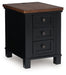 Wildenauer Chairside End Table - Bargain Furniture (Detroit, MI)
