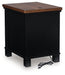 Wildenauer Chairside End Table - Bargain Furniture (Detroit, MI)