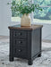 Wildenauer Chairside End Table - Bargain Furniture (Detroit, MI)