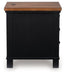 Wildenauer Chairside End Table - Bargain Furniture (Detroit, MI)