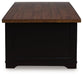 Wildenauer Lift-Top Coffee Table - Bargain Furniture (Detroit, MI)