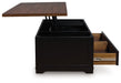 Wildenauer Lift-Top Coffee Table - Bargain Furniture (Detroit, MI)