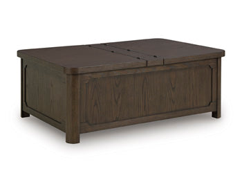 Breckington Coffee Table With Storage - Bargain Furniture (Detroit, MI)