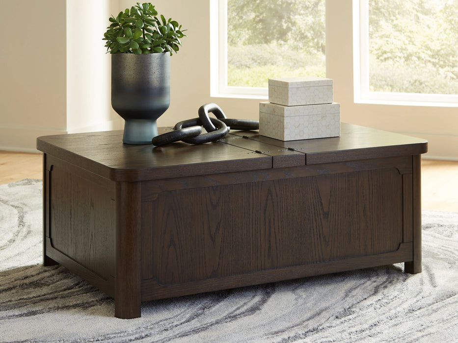 Breckington Coffee Table With Storage - Bargain Furniture (Detroit, MI)