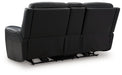 5Z-Relaxation Power Reclining Loveseat with Console - Bargain Furniture (Detroit, MI)
