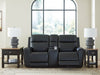 5Z-Relaxation Power Reclining Loveseat with Console - Bargain Furniture (Detroit, MI)