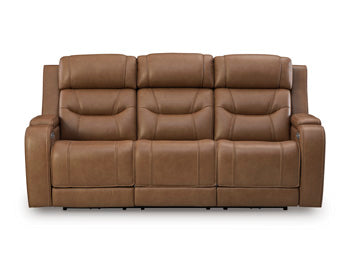Knightington Power Reclining Sofa with Audio Seating - Bargain Furniture (Detroit, MI)