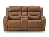 Knightington Power Reclining Loveseat with Audio Seating - Bargain Furniture (Detroit, MI)