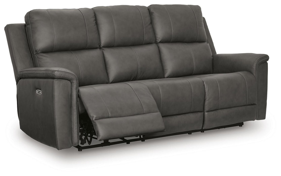 Bleckley Power Reclining Sofa - Bargain Furniture (Detroit, MI)