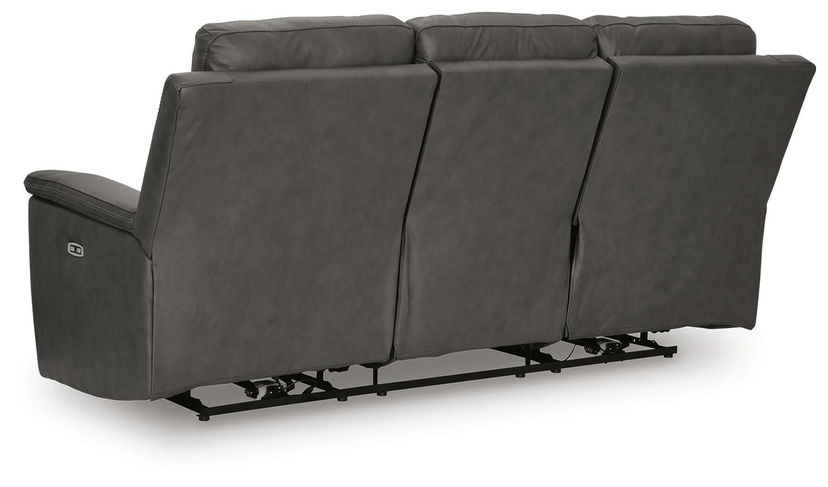 Bleckley Power Reclining Sofa - Bargain Furniture (Detroit, MI)